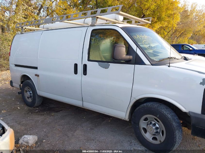 2011 Chevrolet Express 2500 Work Van VIN: 1GCWGFCA3B1188023 Lot: 43585154