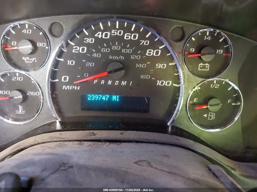 2011 Chevrolet Express 2500 Work Van VIN: 1GCWGFCA3B1188023 Lot: 43585154