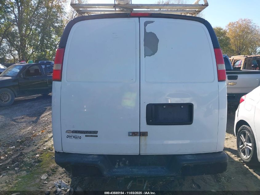 2011 Chevrolet Express 2500 Work Van VIN: 1GCWGFCA3B1188023 Lot: 43585154