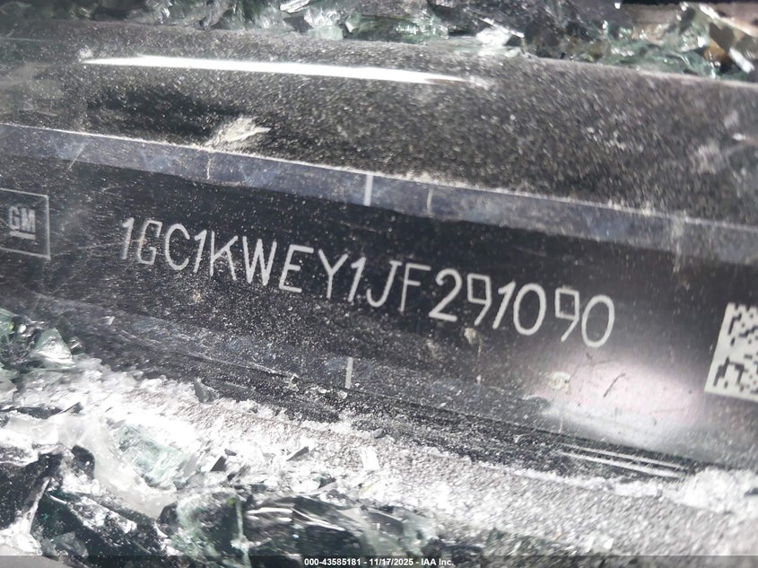 2018 CHEVROLET SILVERADO 2500HD LTZ - 1GC1KWEY1JF291090