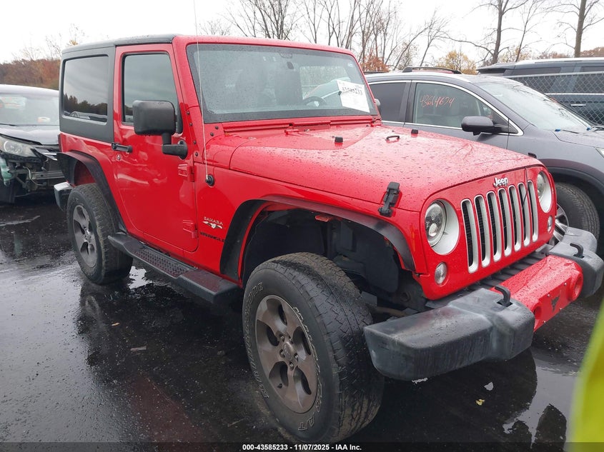 2017 JEEP WRANGLER SAHARA 4X4 - 1C4AJWBGXHL559144