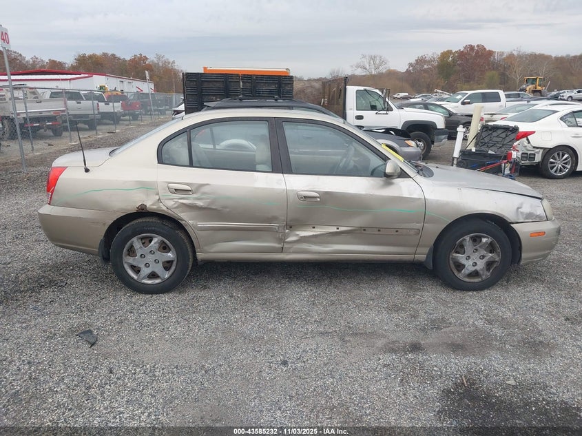 2005 Hyundai Elantra Gls/Gt VIN: KMHDN46DX5U009840 Lot: 43585232