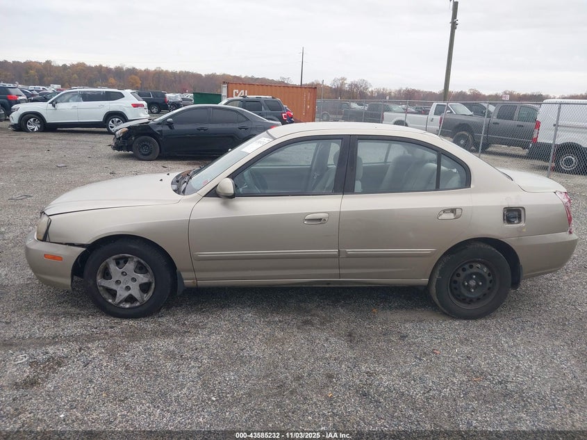 2005 Hyundai Elantra Gls/Gt VIN: KMHDN46DX5U009840 Lot: 43585232