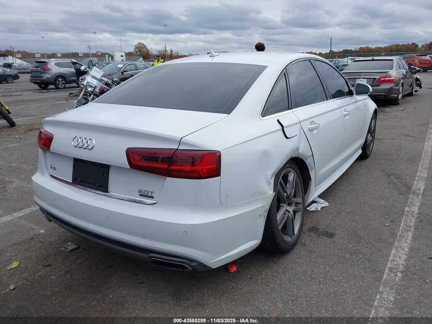 2016 AUDI A6 2.0T PREMIUM PLUS - WAUGFAFC4GN168948