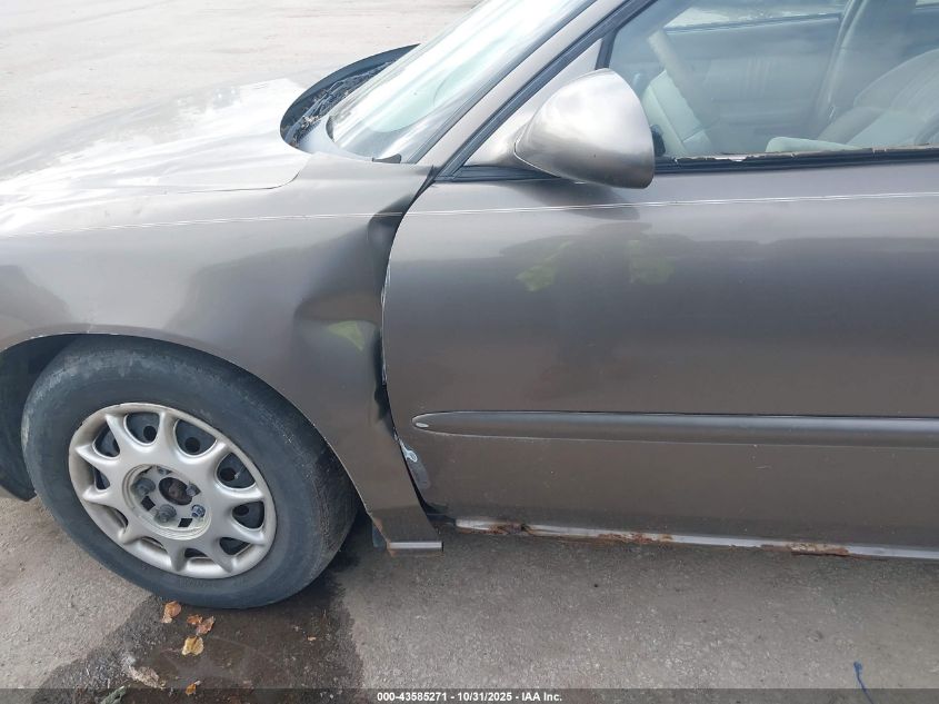 2003 Buick Century Custom VIN: 2G4WS52J231225127 Lot: 43585271