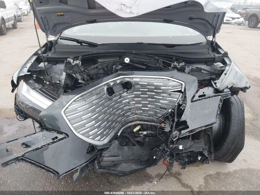 2025 Audi Q4 Sportback E-Tron Premium Plus 55 Quattro VIN: WA13UBFZ4SP054411 Lot: 43585286