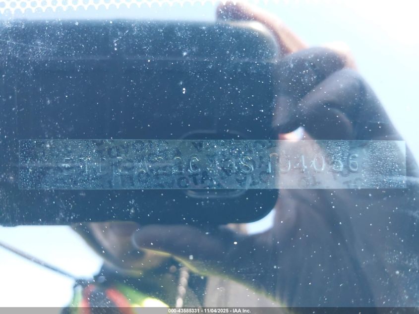 2004 Toyota Sienna Xle VIN: 5TDZA22C44S194056 Lot: 43585331