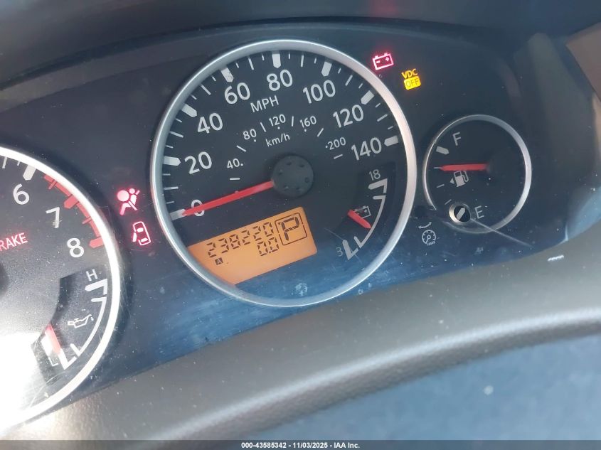 2005 Nissan Xterra Se VIN: 5N1AN08W25C641408 Lot: 43585342