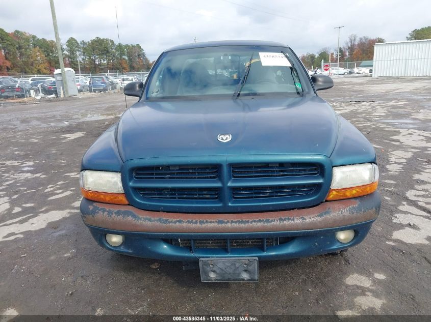 1997 Dodge Dakota Slt/Sport VIN: 1B7GL23X9VS297808 Lot: 43585345