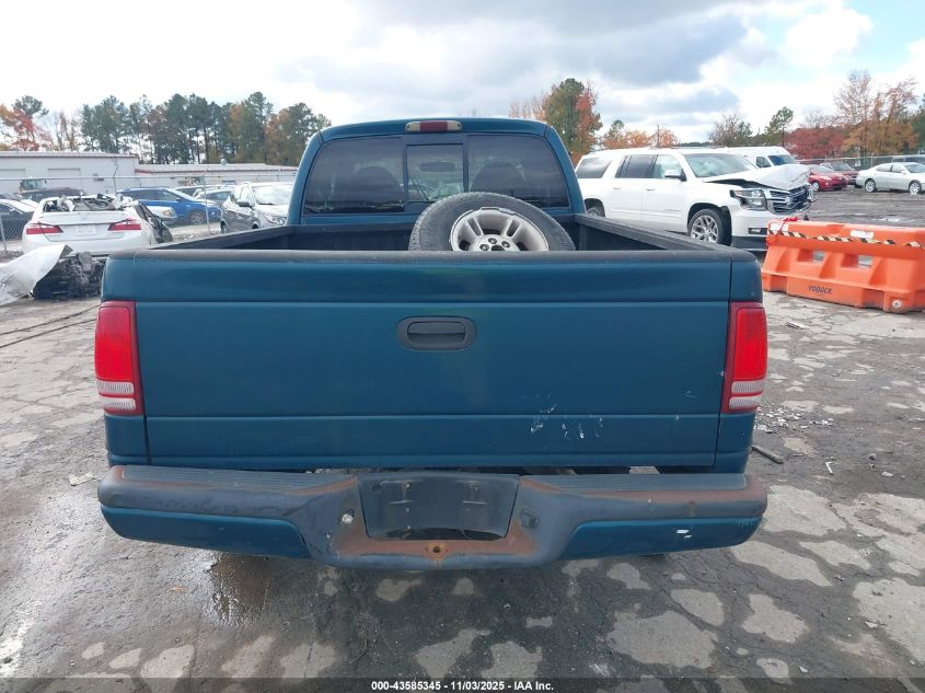 1997 Dodge Dakota Slt/Sport VIN: 1B7GL23X9VS297808 Lot: 43585345