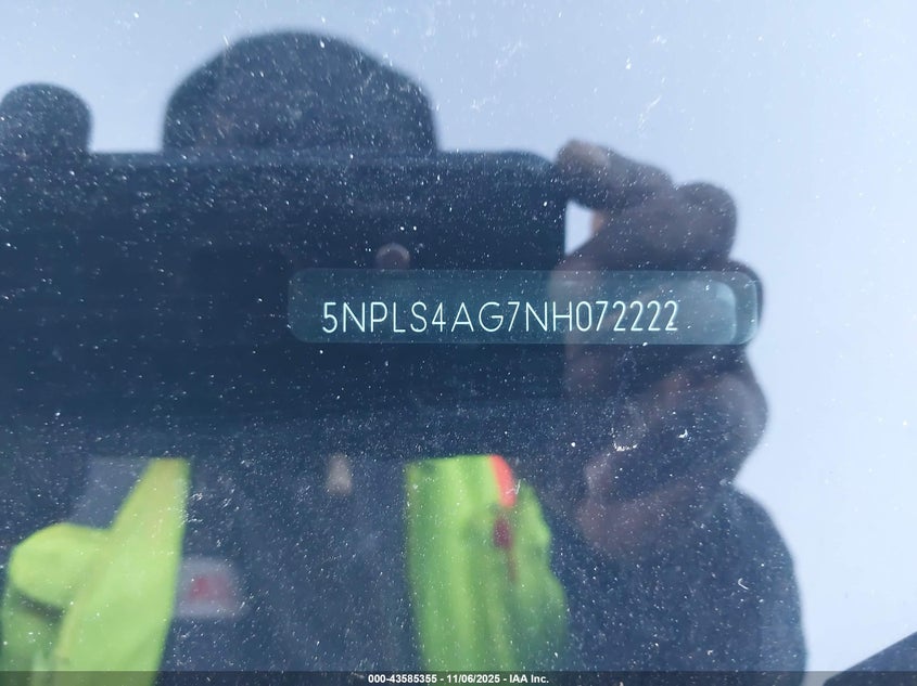 2022 HYUNDAI ELANTRA SEL 5NPLS4AG7NH072222