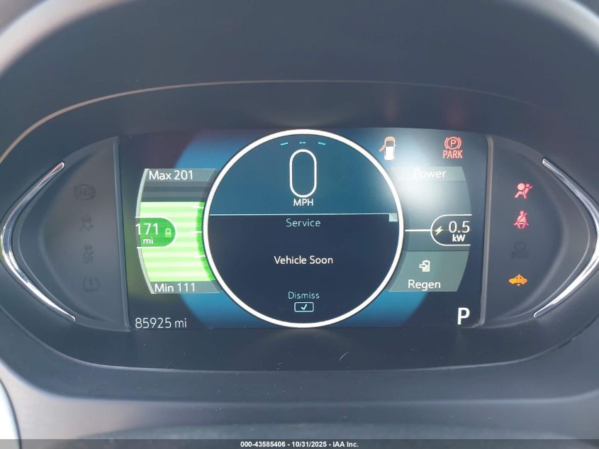 2017 Chevrolet Bolt Ev Lt VIN: 1G1FW6S07H4139709 Lot: 43585406