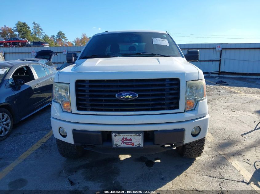 2014 Ford F-150 Stx VIN: 1FTFW1EF5EKE94881 Lot: 43585409