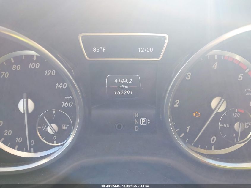 2014 Mercedes-Benz Ml 350 Bluetec 4Matic VIN: 4JGDA2EB2EA316291 Lot: 43585445