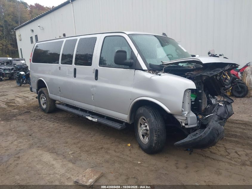 CHEVROLET EXPRESS RWD 3500 EXTENDED WHEELBASE LS