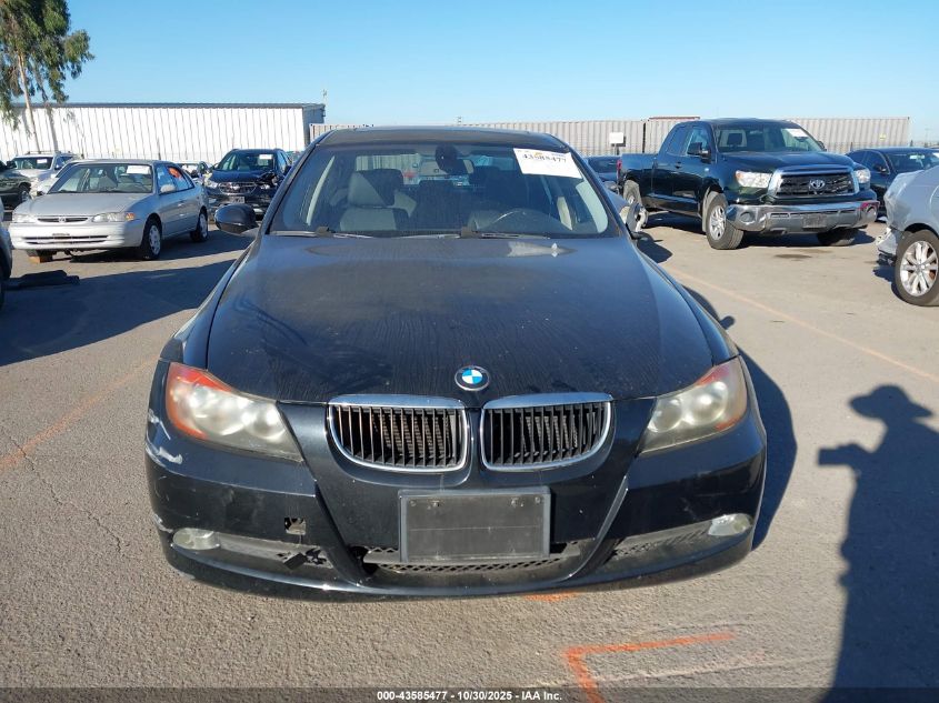 2007 BMW 328I VIN: WBAVC53597FZ81595 Lot: 43585477
