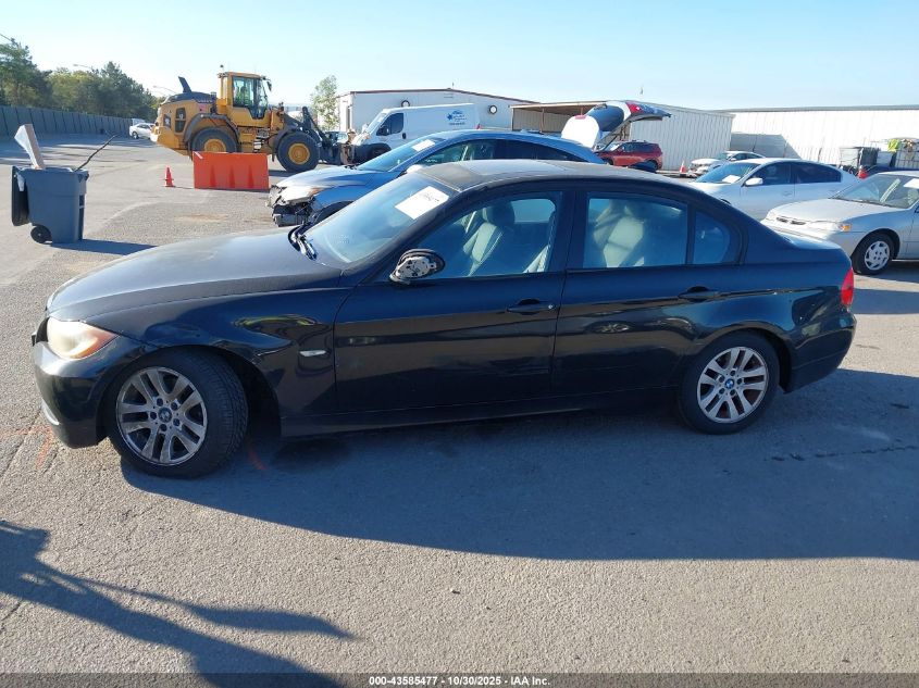 2007 BMW 328I VIN: WBAVC53597FZ81595 Lot: 43585477