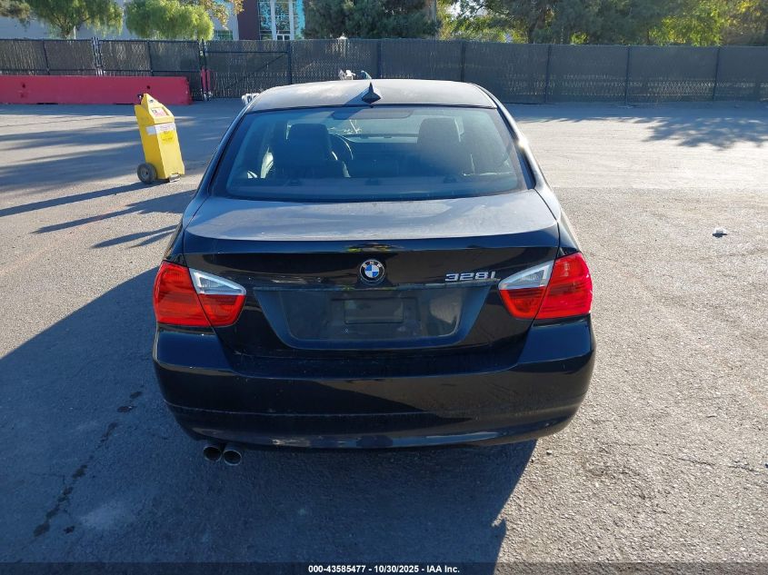2007 BMW 328I VIN: WBAVC53597FZ81595 Lot: 43585477