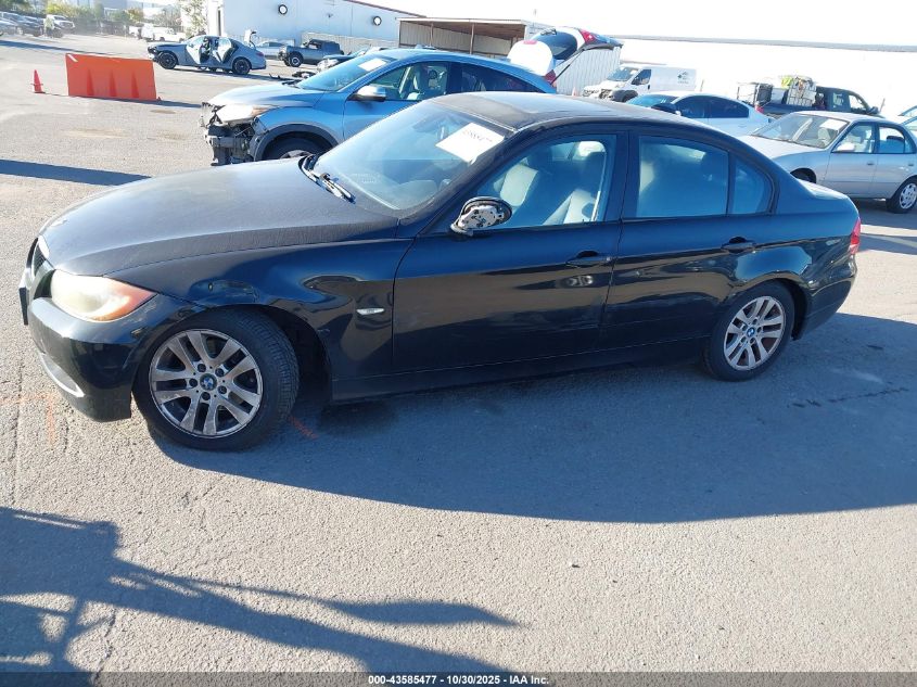 2007 BMW 328I VIN: WBAVC53597FZ81595 Lot: 43585477