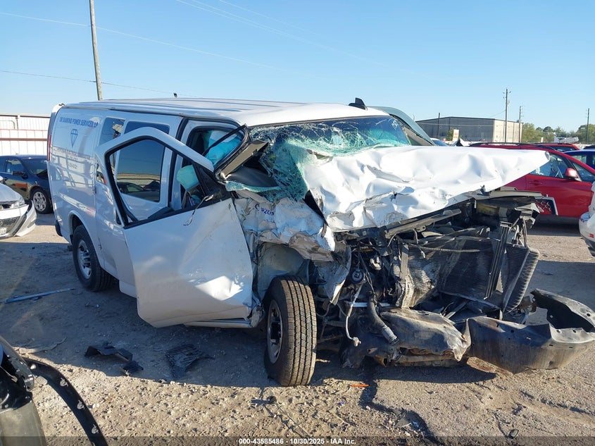 2021 Chevrolet Express Cargo Rwd 2500 Regular Wheelbase Wt VIN: 1GCWGAFP2M1197432 Lot: 43585486