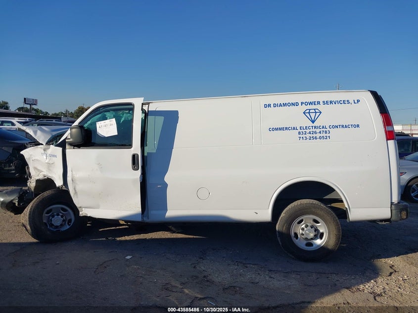 2021 Chevrolet Express Cargo Rwd 2500 Regular Wheelbase Wt VIN: 1GCWGAFP2M1197432 Lot: 43585486