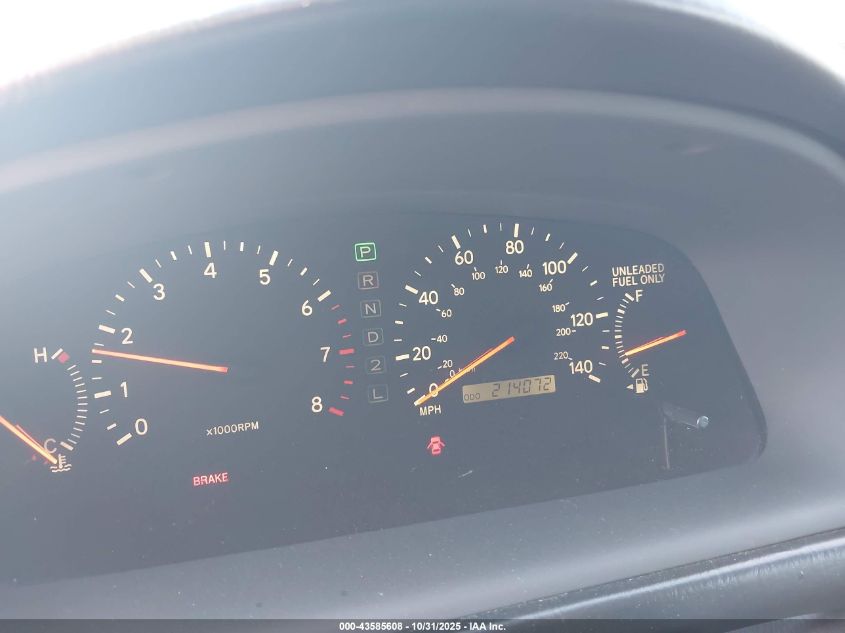 2001 Lexus Es 300 VIN: JT8BF28G010334601 Lot: 43585608