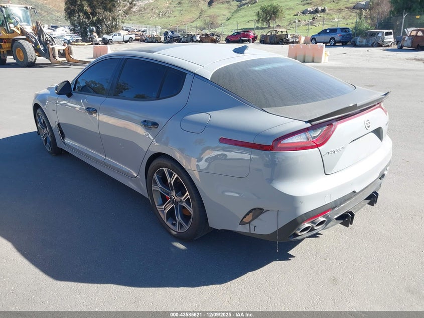 Vin: knae45lc3k6051888, lot: 44080707, kia stinger gt1 20193