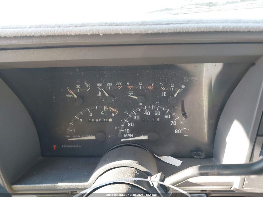 1992 Chevrolet Gmt-400 K1500 VIN: 1GCEK14KXNE149561 Lot: 43585669