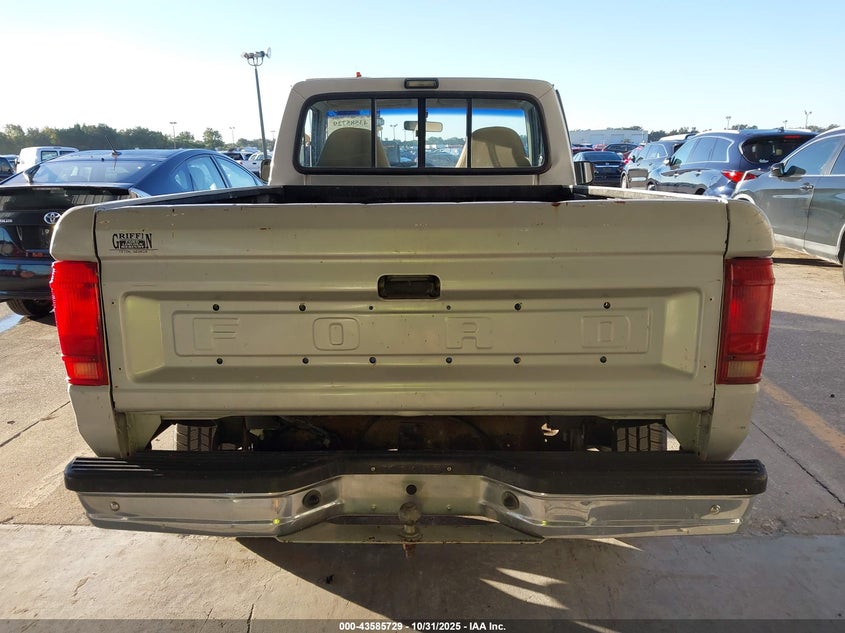 1992 Ford Ranger VIN: 1FTCR10A2NUA87921 Lot: 43585729