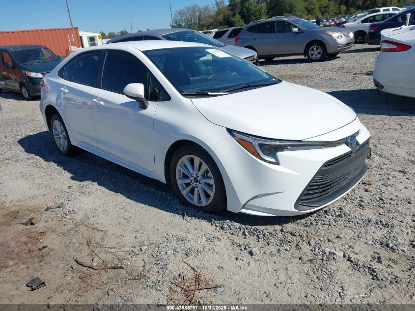 TOYOTA COROLLA HYBRID LE