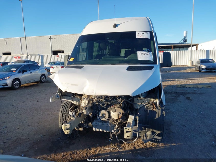 2023 Mercedes-Benz Sprinter 2500 High Roof 4-Cyl Diesel VIN: W1W4KCHY0PT125150 Lot: 43585808