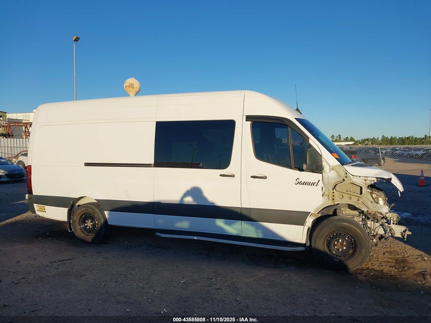 2023 Mercedes-Benz Sprinter 2500 High Roof 4-Cyl Diesel VIN: W1W4KCHY0PT125150 Lot: 43585808