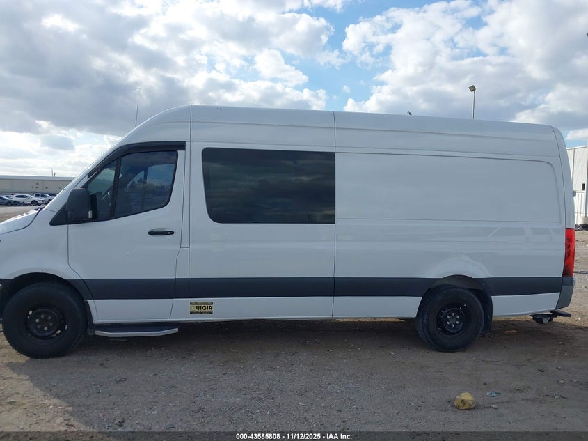 2023 Mercedes-Benz Sprinter 2500 High Roof 4-Cyl Diesel VIN: W1W4KCHY0PT125150 Lot: 43585808