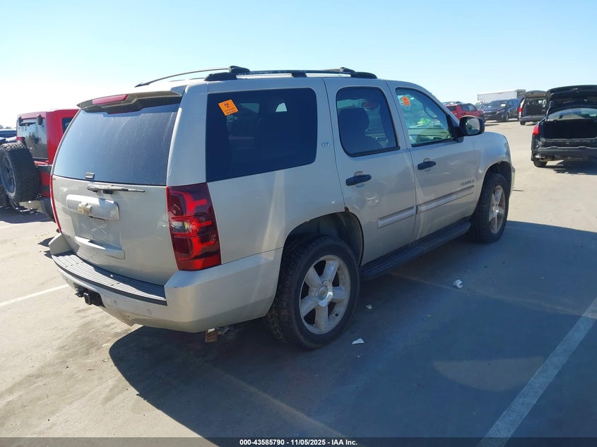 1GNFK13037R100001 2007 CHEVROLET TAHOE photo no. 4