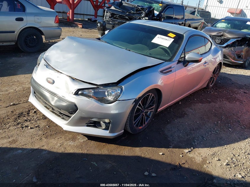 2014 SUBARU BRZ PREMIUM JF1ZCAB19E9600972