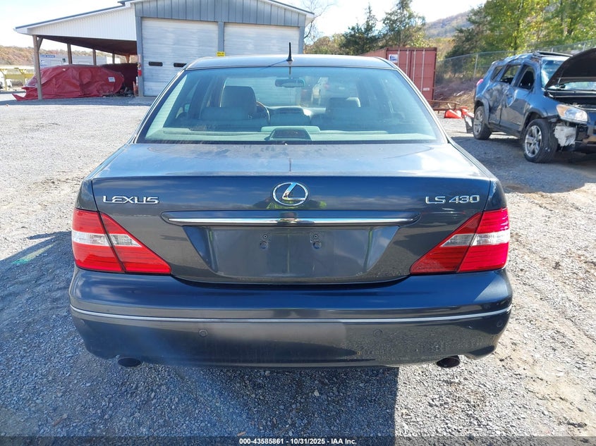 2004 Lexus Ls 430 VIN: JTHBN36F640172089 Lot: 43585861