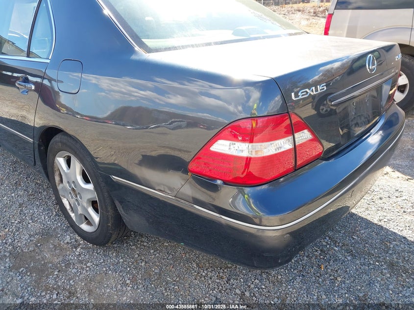 2004 Lexus Ls 430 VIN: JTHBN36F640172089 Lot: 43585861