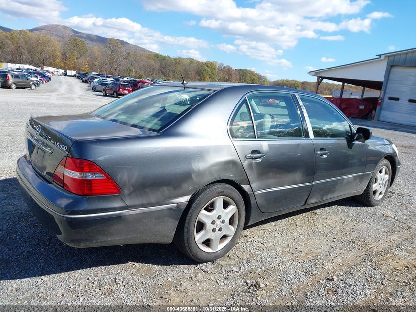 2004 Lexus Ls 430 VIN: JTHBN36F640172089 Lot: 43585861
