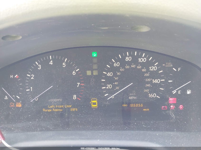 2004 Lexus Ls 430 VIN: JTHBN36F640172089 Lot: 43585861