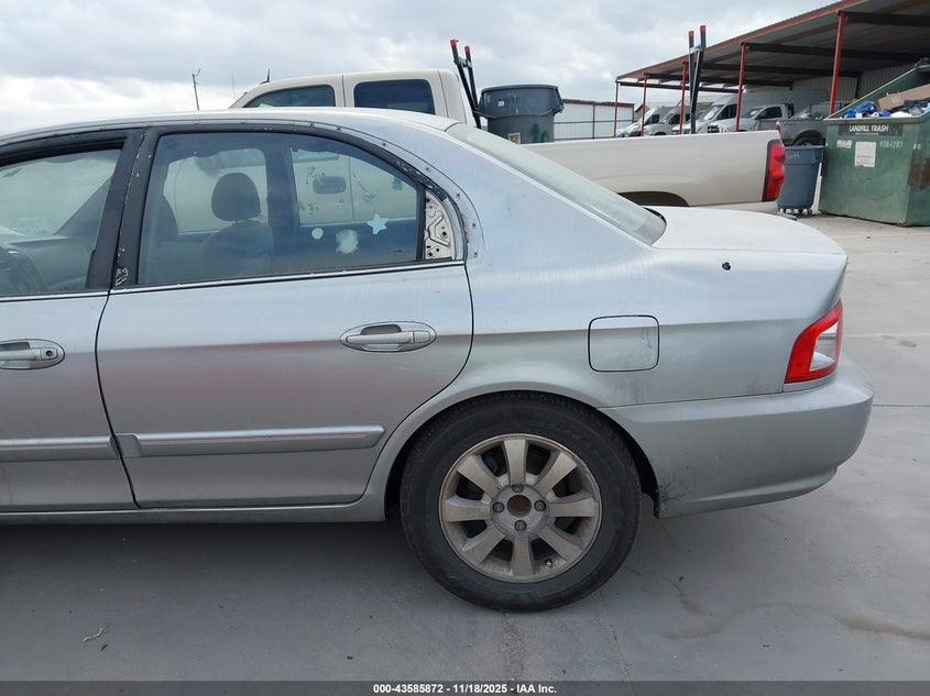 2006 Kia Optima Ex V6/Lx V6 VIN: KNAGD128265441729 Lot: 43585872