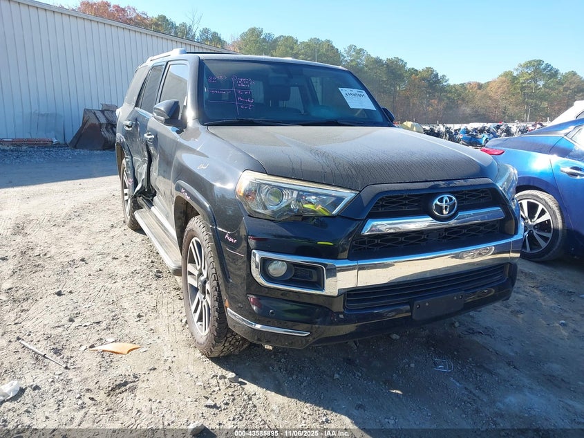 2016 TOYOTA 4RUNNER LIMITED - JTEBU5JR4G5320759