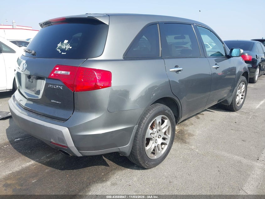 2HNYD28367H533598 2007 ACURA MDX photo no. 4