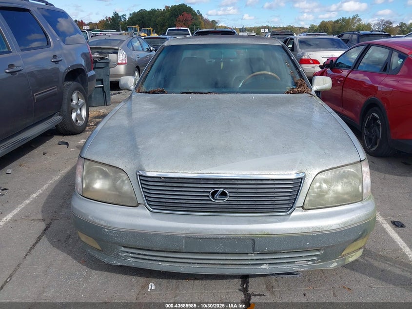 2000 Lexus Ls 400 VIN: JT8BH28F7Y0174406 Lot: 43585985