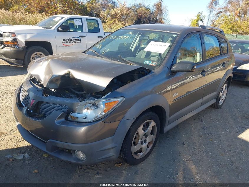 2008 Pontiac Vibe VIN: 5Y2SL65848Z424709 Lot: 43585979