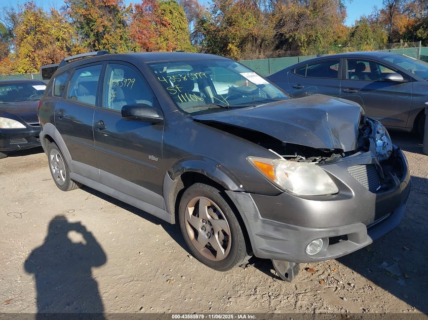 2008 Pontiac Vibe VIN: 5Y2SL65848Z424709 Lot: 43585979