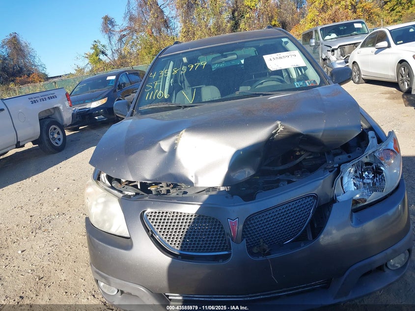 2008 Pontiac Vibe VIN: 5Y2SL65848Z424709 Lot: 43585979