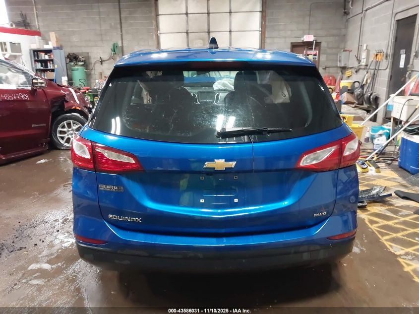 2019 Chevrolet Equinox Ls VIN: 3GNAXSEV1KS556563 Lot: 43586031