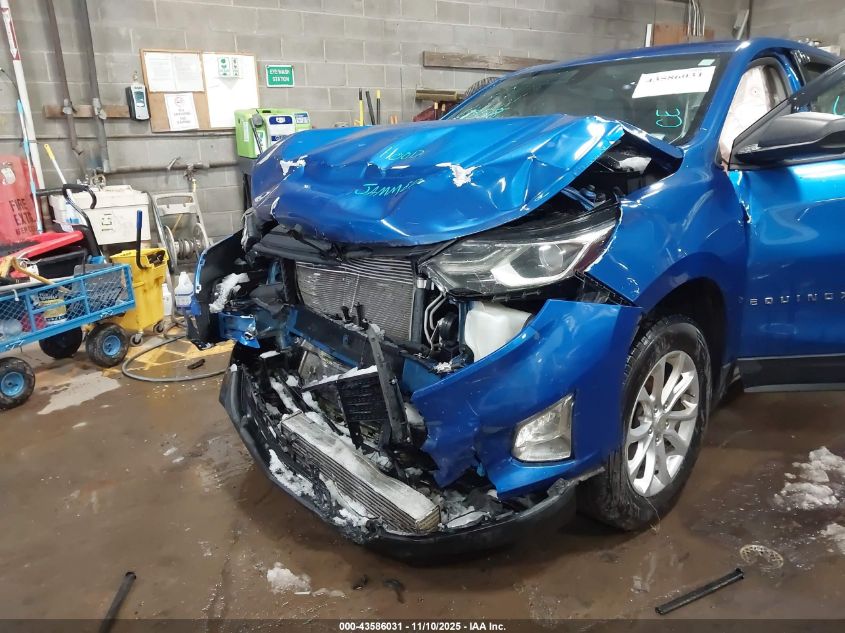 2019 Chevrolet Equinox Ls VIN: 3GNAXSEV1KS556563 Lot: 43586031