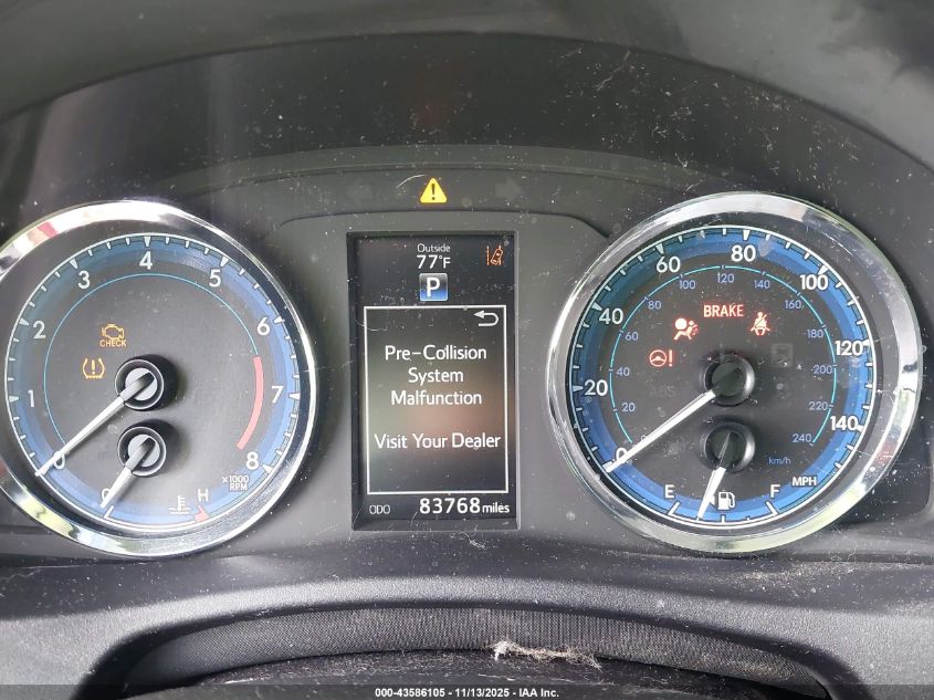 2017 Toyota Corolla Se VIN: 2T1BURHE2HC751992 Lot: 43586105