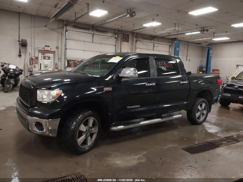2009 Toyota Tundra Grade 5.7L V8 VIN: 5TFDV54139X088744 Lot: 43586138